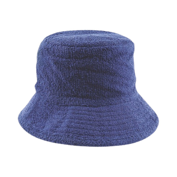 Avenel Floppy Towelling Hat - Navy – Strand Hatters