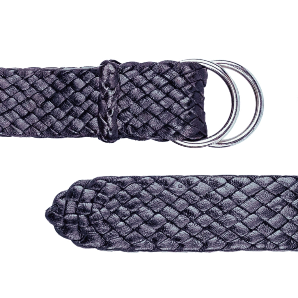 Badgery Belts Queenslander 11 Plait Belt - Black – Strand Hatters