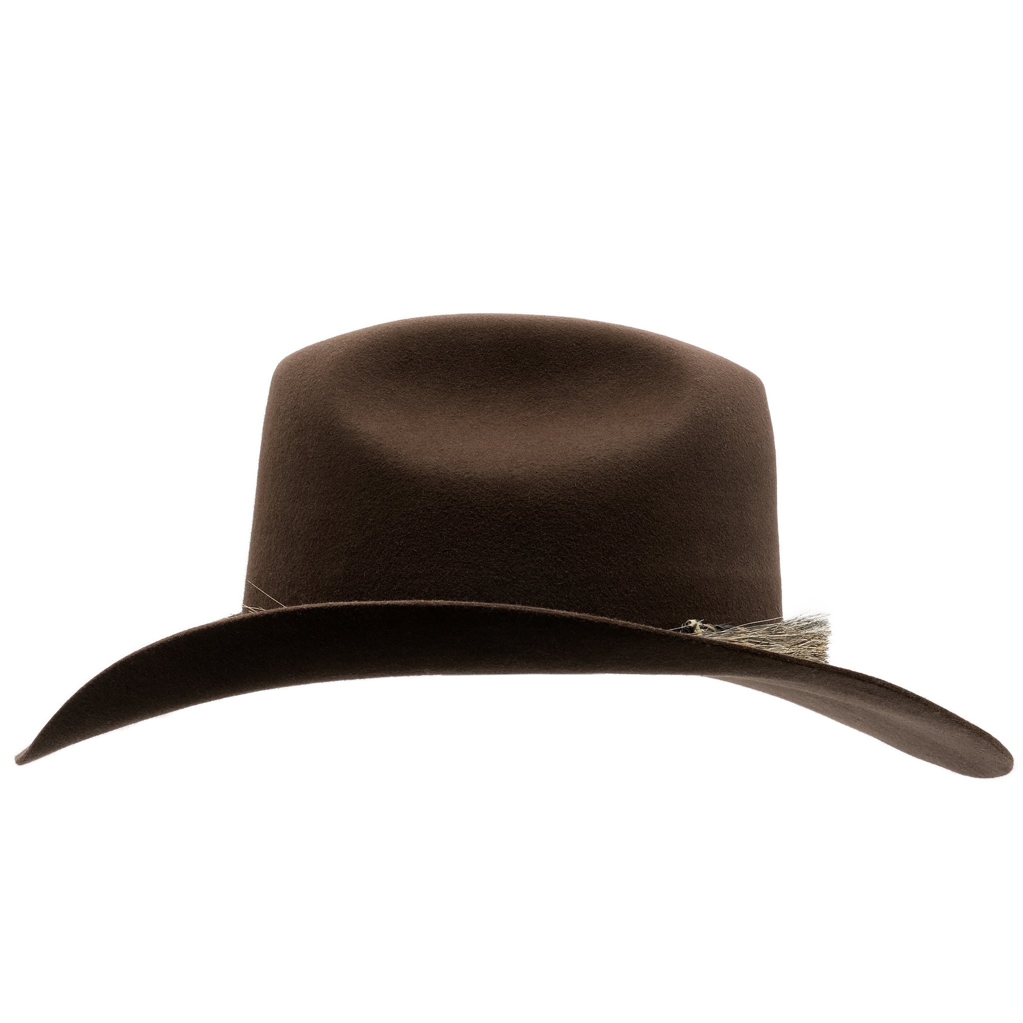 Side view of Akubra Rough Rider in Loden colour