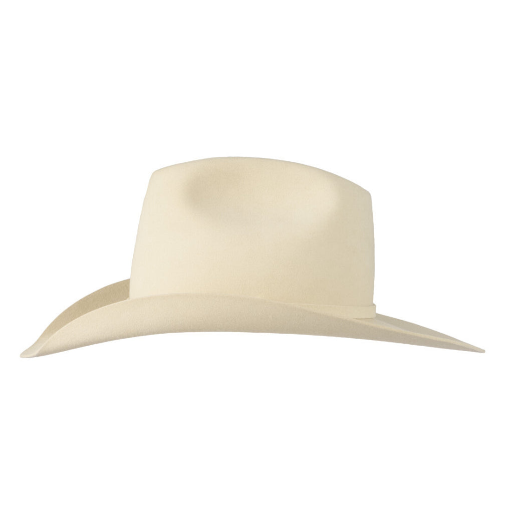 Side view of Akubra Big Sky in Dune colour